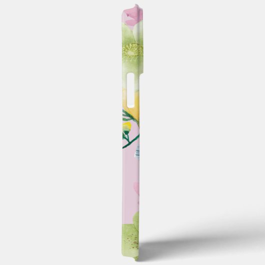 Vrolijke Waterverf bloeit Case-Mate iPhone Case (Achterkant / Rechts)