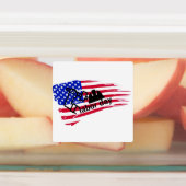 vrolijke werkdag doorlopen labels (Aangebracht)