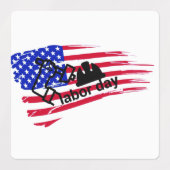 vrolijke werkdag doorlopen labels (Design 1)