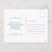 Vrolijke Winter Sinterklaas Gepersonaliseerde Kers Feestdagenkaart (Achterkant)