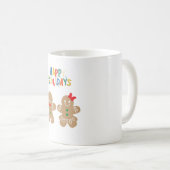 Vrolijke wintervakantie Mok: leuke personages voor Koffiemok (Voorkant rechts)