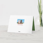 Vrolijke X-mas in het Oekraïens - Щасливог о Р і з Kaart (Achterkant)