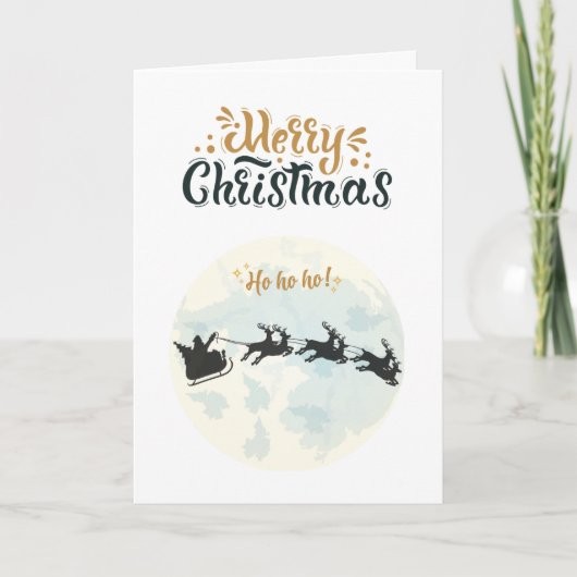 Vrolijke Xmas Kaart (Voorkant)