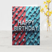 Vrolijke Zilveren Letters Kaart (Gele Bloem)