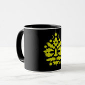 vrolijke zomerzonsondergang Midzomer Mok (Voorkant links)