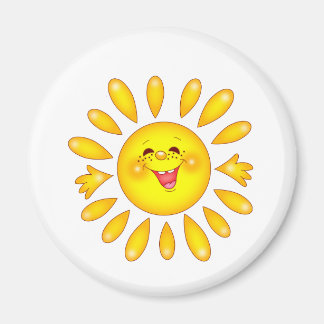 vrolijke zon magneet