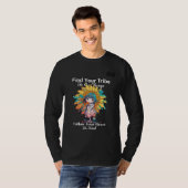 Vrolijke Zonnebloem Artistry T-shirt (Voorkant volledig)