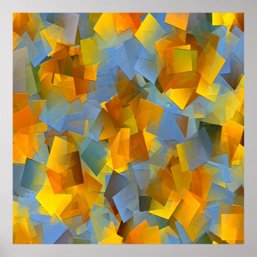 Vrolijke zonnige dagen.... poster (Voorkant)