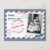 Vrolijke zuster Dag. Briefkaarten voor  ontwerp (Voorkant)