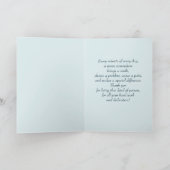 Vrolijke zuster Dag. Cute Teddy Bears Kaart (Binnen)