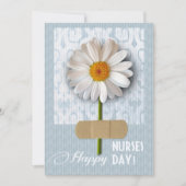 Vrolijke zuster Dag. Daisy Flat Wenskaart Kaart (Voorkant)