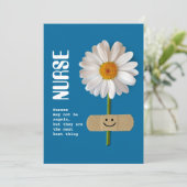 Vrolijke zuster Dag. Fun Daisy Flat Wenskaart Kaart (Staand voorkant)