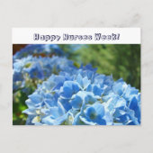 Vrolijke zuster Week! briefkaarten Blue Hydrangeas (Voorkant)