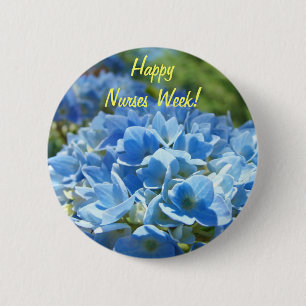 Vrolijke zuster Week! knoppen Hydrangea Flowers Ronde Button 5,7 Cm