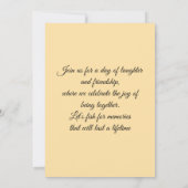 Vrolijkheid verspreiden kaart (Achterkant)