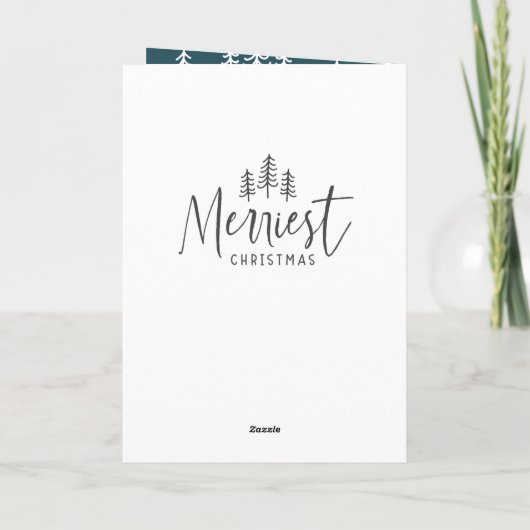 Vrolijkste multi de foto rustieke boerderij van kaart (Achterkant)