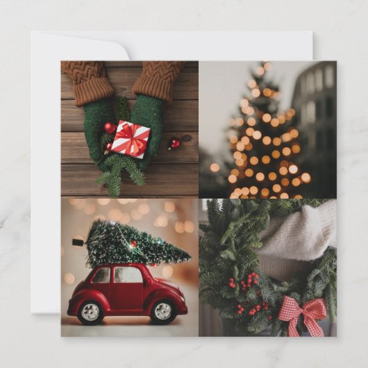 vrome kerken feestdagenkaart (Voorkant)