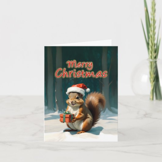 vrome kerst bedankkaart (Voorkant)