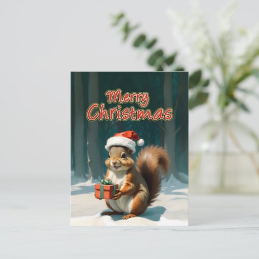 vrome kerst briefkaart (Staand voorkant)