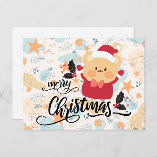 vrome kerst briefkaart (Voorkant / Achterkant)