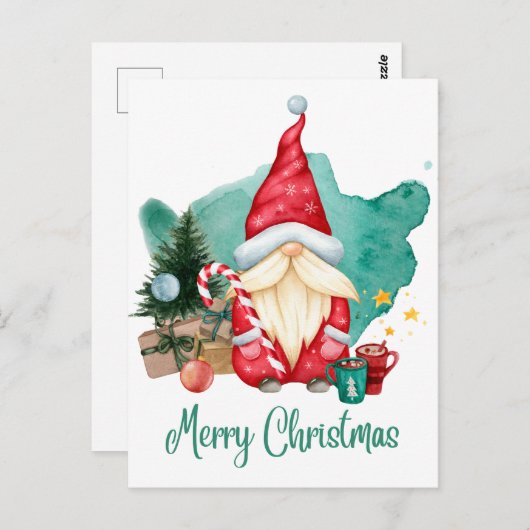 vrome kerst briefkaart (Voorkant / Achterkant)