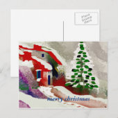 vrome kerst feestdagenkaart (Voorkant / Achterkant)