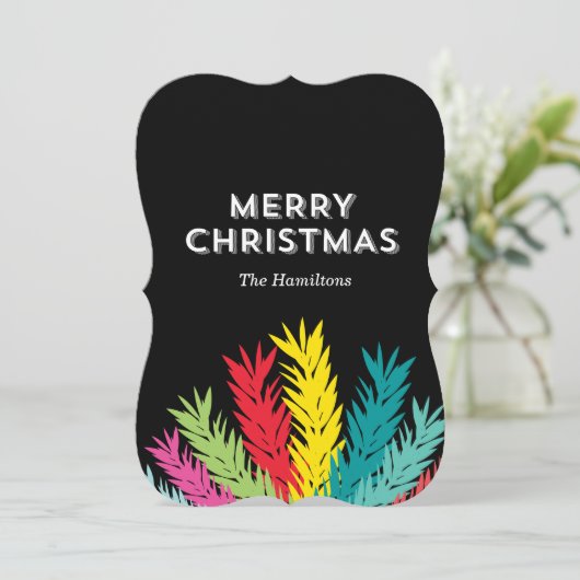 vrome kerst feestdagenkaart (Staand voorkant)