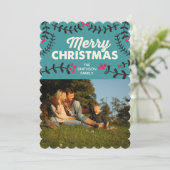 vrome kerst feestdagenkaart (Staand voorkant)