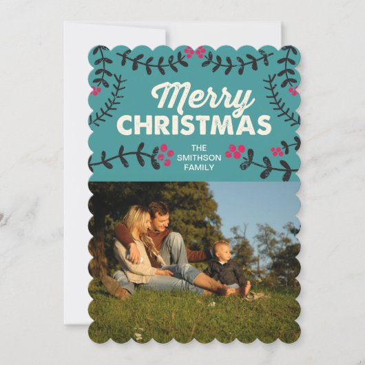 vrome kerst feestdagenkaart (Voorkant)