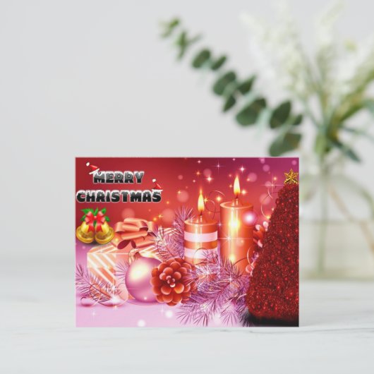 vrome kerst feestdagenkaart (Staand voorkant)