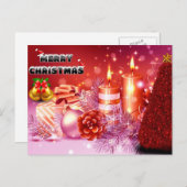 vrome kerst feestdagenkaart (Voorkant / Achterkant)