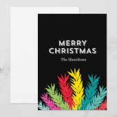 vrome kerst feestdagenkaart (Voorkant / Achterkant)