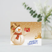 vrome kerst feestdagenkaart (Staand voorkant)