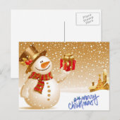 vrome kerst feestdagenkaart (Voorkant / Achterkant)