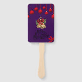 vrome kerst handwaaier (Voorkant)