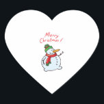 vrome kerst hart sticker<br><div class="desc">vrome kerst</div>