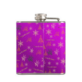 vrome kerst heupfles (Achterkant)