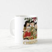 vrome kerst koffiemok (Voorkant links)
