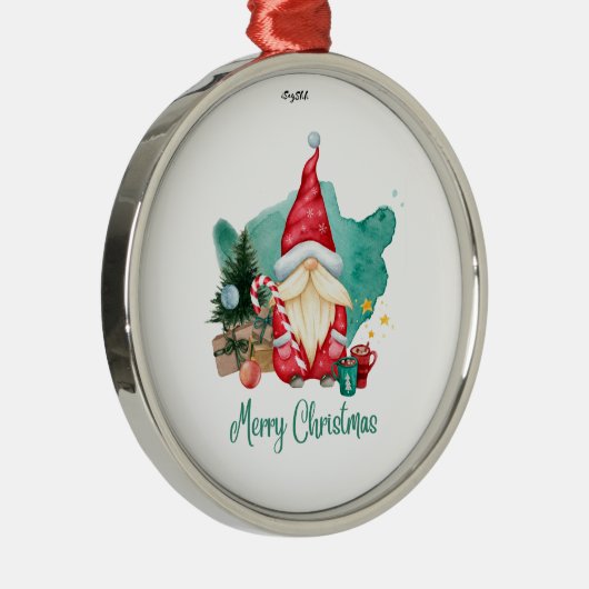 vrome kerst metalen ornament (Rechts)