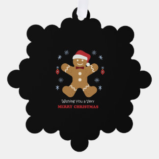 vrome kerst ornament kaart