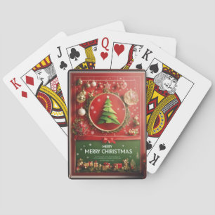 vrome kerst pokerkaarten