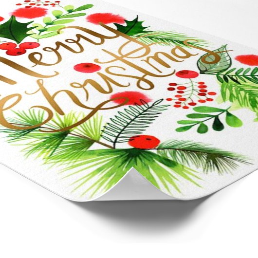 vrome kerst poster (Hoek)