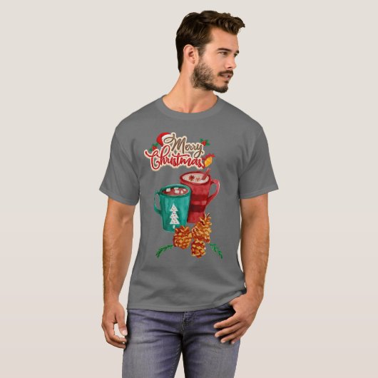 vrome kerst t-shirt (Voorkant volledig)