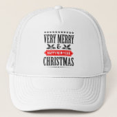 vrome kerst trucker pet (Voorkant)