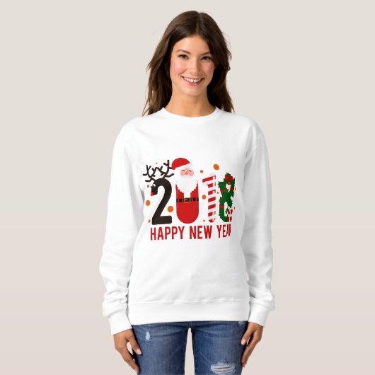 vrome kerst trui (Voorkant volledig)