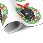 vrome kerstgorilla cadeaupapier (Rol Hoek)