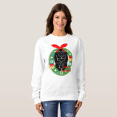 vrome kerstgorilla trui (Voorkant volledig)