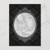 vrome kerstmis ( lijst van plaid ) feestdagenkaart (Voorkant)