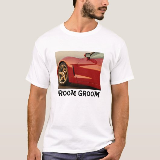 Vroom Groom T-shirt (Voorkant)