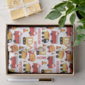 Vroom Honk Beep! Vrachtwagens Tissuepapier (Geschenk)